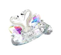 AUTSUPPL Nail Art Crystal Cup Swan Shape High Transparency Manicure Liquid Powder Mixing Container for Professional Nail Salon Use