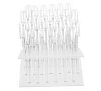 AUTSUPPL Nail Display Stand Slots for False Nail Tips and Charts for Manicure Salons and Desktop Organization Made of Material for Easy Storage and Display