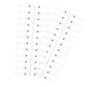 AUTSUPPL Nail Gel Polish Display Stick Nail Sample Sticks 48Pcs 23.4X10.2Cm Magnetic Design Easy Detachment Plastic and Magnet Material for Beginners Learning Practice