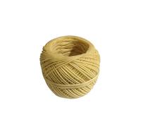 AUTSUPPL Natural Beeswax Candle Wicks Spool 200ft (61m) 1.0mm Diameter Pre-waxed Core Candle Wicks Light Beige Hemp Twine