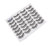 AUTSUPPL Natural False Eyelashes Manual Polishing in Box Voluminous Style for Makeup Supplies and Eye Enhancement