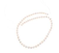 AUTSUPPL Natural Freshwater White Pearl Beads Garland for DIY Jewelry Making Easy Threaded Pearls for Necklaces Bracelets Crafting Accessories