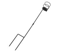 AUTSUPPL Outdoor Iron Bottle Holder for Balcony Garden Beach Camping Multipurpose Beverage Cup Stand with Secure Design Metal Drink Rack for Parties and Picnics