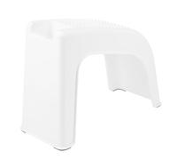 AUTSUPPL Pedicure Foot Stool Beige Non-deformable Foot Rest for Home Shower Salon Use Comfortable Support for Elderly Pregnant Women and Disabled Folding Portable Footstool