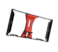 AUTSUPPL Phone Stand Holder Smartphone Video Rig Plastic Handheld Filming Accessory for Personal and Professional Use Black Red