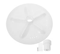 AUTSUPPL Plastic Compatible with 10 Teeth Washing Washplate Machine Part Pulsator to White Wave Wheel Design Washing Effect