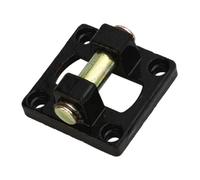 AUTSUPPL Pneumatic Air Cylinder Mounting Base Bracket Polished Rod Pivot Clevis Holder Easy Install Industrial Automation Accessory for Compressed Air Systems