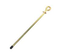 AUTSUPPL Portable Ground Rod Kit with Earthing Cable for Electric Fences Generators Antennas and Satellite Dishes Lightweight Weather-resistant Metal Grounding Spike for Secure Connection