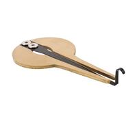 AUTSUPPL Portable Mongolian Jaw Harp Circular Metal Mini Harp for Personal Collections and Ethnic Music Tool