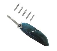 AUTSUPPL Premium Quill Calligraphy Dip Pen with Carved Retro Design and Replaceable Nibs Smooth Ink Flow for Business Writing and Artistic Signatures
