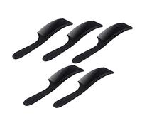 AUTSUPPL Professional Ultra-thin Haircut Combs Set 5pcs Flat Comb for Short Hair Styling