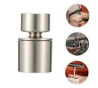 AUTSUPPL Rotatable Stainless Steel Faucet Nozzle with Spray Modes Anti-Splash Kitchen Tap Adapter Swivel Bubbler Connector for Enhanced Water Pressure and Splash Prevention