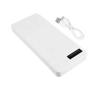 AUTSUPPL Self-Control Timer Phone Lock Box with Electronic Timer and Screen Time Management, White Abs Plastic Habit-Building Phone Locker for Home Use
