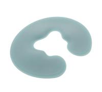 AUTSUPPL Silicone U Shaped Massage Headrest Pillow with Hole, Polyester Cushion for Bed and Table, Enhanced Comfort for Women in Beauty Salon
