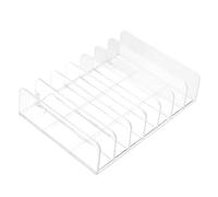 AUTSUPPL Simple Cosmetic Rack, Plastic Multi-Layer Eyeshadow Storage Organiser, Lightweight Multi-Purpose Makeup Display Rack for Eye Shadow and Cosmetics Storage