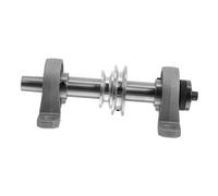 AUTSUPPL Steel Bench Saw Pulley Spindle Bearing Assembly for Woodworking Lathe Cutting Shaping Polishing Tool Compact Lightweight Table Saw Accessory for DIY Woodworkers