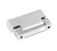 AUTSUPPL Torque Pivot Hinge 5nm Heavy Duty Silver 360-degree Rotation Friction Door Hinge for Screen Doors and Cabinets with Hidden Screw Installation