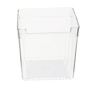 AUTSUPPL Transparent Refrigerator Side Door Storage Box Food Organizer Container for Fresh Fruit and Vegetable Classification Wear-resistant Freezer Compatible Holder for Kitchen Fridge