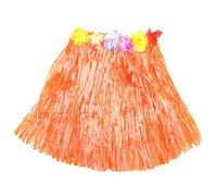 AUTSUPPL Tropical Party Costume Accessories Set Boys and Girls' Hawaiian Grass Skirt Suit