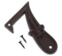 AUTSUPPL Vintage Cast Iron House Number with Hammered Antique Finish DIY Metal Door Gate Address Sign for Indoor Floor Bathroom Number Coding Rustic Home Decor