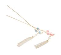 AUTSUPPL Vintage Chinese Hairpin Headdress 2pcs Star Moon Design Hair Stick Ornaments Elegant Hair Chopsticks