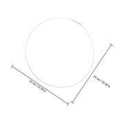 AUTSUPPL Washing Machine Door Seal Retaining Clamp 31cm Stainless Steel Wire Spring Washer Accessory Front-Load Washer Door Boot Fastener for Replacement