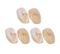 AUTSUPPL Waterproof Silicone Ear Covers in Khaki for Hair Dye 3 Pairs Multi-functional Ear Protection Earmuffs Comfortable and Sturdy for Personal Home Use and Perming