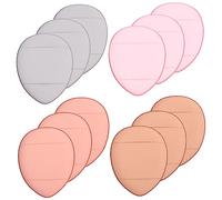 AUTSUPPL Women Facial Beauty 12pcs Mini Powder Velour Makeup Sponges for Foundation