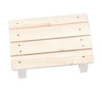 AUTSUPPL Wooden Foot Rest Stool Slanted Stable Non-Slip Support Footstool for Office and Home Comfort Leg Laid Relaxing Foot Rest