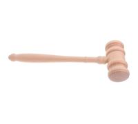 AUTSUPPL Wooden Judge Gavel High-Precision Court Hammer Wood Material Striking Tool for Judges Lawyers Legal Hearings
