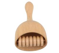 AUTSUPPL Wooden Swedish Torch Massage Cup with Roller Natural Wood Tool for Full Body Relaxation Muscle Soothing and Body Shaping at Home