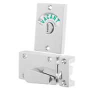 AUTSUPPL Zinc Alloy Bathroom Door Lock with Vacant Occupied Indicator for Public Restrooms and Home Bathrooms Enhanced Privacy Quiet Smooth Operation Low Maintenance Design