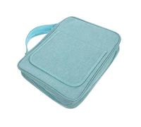 AUTSUPPL Zippered Scripture Storage Bag with Handle and Built Stand Lightweight Scratch-Resistant Bible Cover Sleeve for Church Home Travel Portable Multi-Purpose Organizer