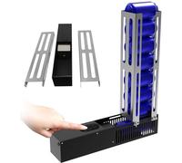 AUTUMFLATGAO Electric Can Crusher, Automatic Can Crushers for Recycling 8oz-16oz Cans, Can Fill 8 Cans at a Time, Auto Loading Can Crusher for Aluminum Seltzer, Beer Cans