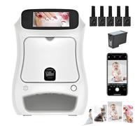 AUTUMFLATGAO Nail Art Printer Machine, 3D Automatic Nail Printer Nail Art Machine, DIY Nail Printing Machine with Touch Screen, 1000+ Designs, 10s Done, Support Wifi/DIY/USB