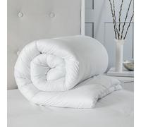 Autumn 10.5 Tog Microfibre Soft Like Down Duvet With Non Allergenic Hollowfibre Filling Snug City White Single