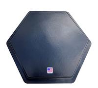 AUTUMN 16" Hexagon Stepping Stone Mold - DIY Concrete Cement Path Maker for Garden Walkway - Made in USA - Decorative Hexagonal Garden Statue & Pathway Mold