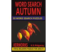 AUTUMN: A Relaxing Word Search Journey Through the Colors and Comforts of Fall
