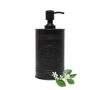 Autumn Alley Matte Black Farmhouse Soap Dispenser Kitchen - Rustic Soap Dispenser for Bathroom - for Hand Wash, Sanitizer, Lotion, 17.5 oz, Matte Black