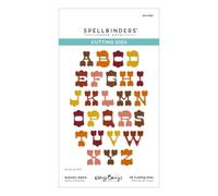 Autumn Alpha Etched Dies from The Autumn Archives Collection by Kelly Bangs