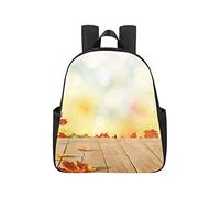 Autumn and Bright Yellow Leaves College Backpack 12.40x5.12x14.17inch School Bag Multipurpose Casual Travel Backpacks Business Travel School,Office