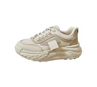 Autumn and Winter Fashion Women's Sports Shoes Women Running Shoes Comfortable Casual Shoes Women Walking Shoes Slip On (Khaki, 5.5)