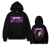 Autumn and Winter Unisex Hip Hoodie Retro Fashion Hoodies Kim Dracula Graphic Printed Hoodies Long Sleeve (7 XXL)