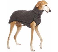 Autumn and Winter Warm Greyhound Labrador Shepherd Dog Clothes for Large Dogs High Neck Shirt Sweater Stretch Fleece Sweater for Dogs Vest Jacket for Pets