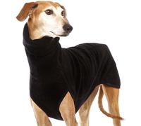 Autumn and Winter Warm Greyhound Labrador Shepherd Dog Clothes for Large Dogs High Neck Shirt Sweater Stretch Fleece Sweater for Dogs Vest Jacket for Pets