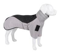 Autumn And Winter Warm Medium And Large Dog Jacket Outdoor Reflective Waterproof Windproof Pet Coat Clothing Labrador Golden Retriever German Shepherd Soft Comfortable Coat Vests,Black,6XL