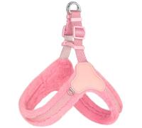 Autumn And Winter Warm Plush Padded Dog Harness Vest Adjustable Soft And Comfortable Dog Training Harness For Pug Yorkshire Chihuahua,A,M