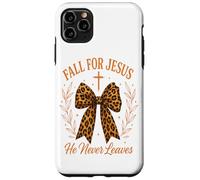 Autumn Babe Fall Bows Pumpkins Leaves Leopard Plaid Case for iPhone 11 Pro Max
