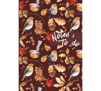 Autumn Birds Notes & To-Do List Planner: Meeting Notes, Action Items & Appointment Tracker - Productivity Journal for Executive Assistants, Personal ... Professionals, Busy Mums & Home Organisation