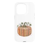 Autumn Book Pumpkin Literary Reader Fall Season Case for iPhone 15 Pro